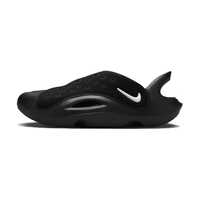 (Youth) Nike Aqua Swoosh Sandal 'Black'