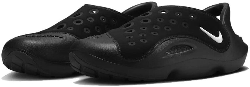 (JR) Sandal Nike Aqua Swoosh 'Hitam' FV6363-002 Lookbook (JR) Sandal Nike Aqua Swoosh 'Hitam' FV6363-002