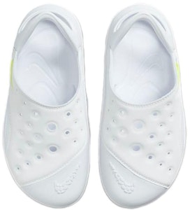 (JR) 耐克 Aqua Swoosh 凉鞋 ‘白荧光绿’ FN0876-100 Lookbook (JR) 耐克 Aqua Swoosh 凉鞋 ‘白荧光绿’ FN0876-100