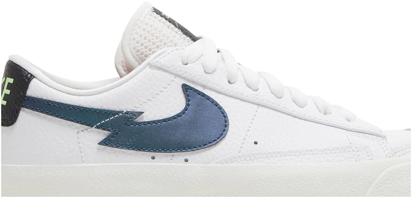 Nike Blazer Low 閃電斷勾 潮流休閒 低幫 板鞋 GS 白綠 Order Nike Blazer Low 閃電斷勾 潮流休閒 低幫 板鞋 GS 白綠