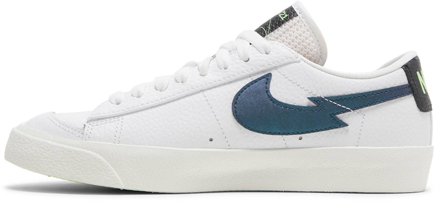 Nike Blazer Low 閃電斷勾 潮流休閒 低幫 板鞋 GS 白綠 Lookbook Nike Blazer Low 閃電斷勾 潮流休閒 低幫 板鞋 GS 白綠