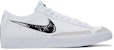 (JR) Nike Blazer Low '77 GS 'Sketch - Putih Hitam' DM7819-100