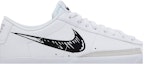 Order (JR) Nike Blazer Low '77 GS 'Sketch - Putih Hitam' DM7819-100