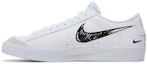 Lookbook (JR) Nike Blazer Low '77 GS 'Sketch - Putih Hitam' DM7819-100