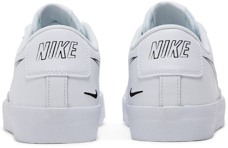 (JR) Nike Blazer Low '77 GS 'Sketch - Putih Hitam' DM7819-100 Details for (JR) Nike Blazer Low '77 GS 'Sketch - Putih Hitam' DM7819-100