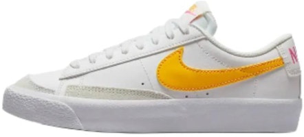 (Youth) Nike Blazer Low '77 GS 'Summit White University Gold' DA4074-123 (Youth) Nike Blazer Low '77 GS 'Summit White University Gold' DA4074-123