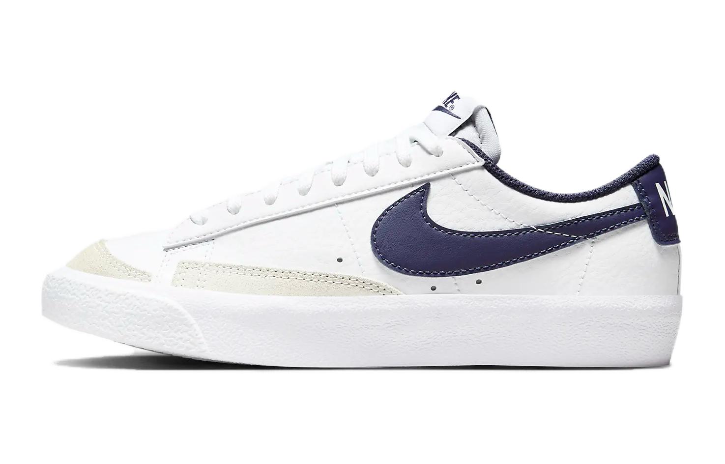 Buy (JR) 耐克Blazer Low '77 GS '白色午夜海军蓝' DA4074-120