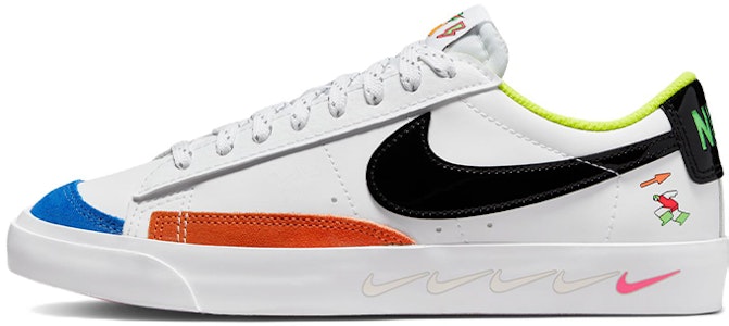 (JR) Nike Blazer Low '77 GS 'Putih Pelbagai Warna' DV1747-101 Buy (JR) Nike Blazer Low '77 GS 'Putih Pelbagai Warna' DV1747-101