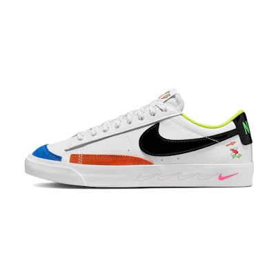 (Youth) Nike Blazer Low '77 GS 'White Multi'