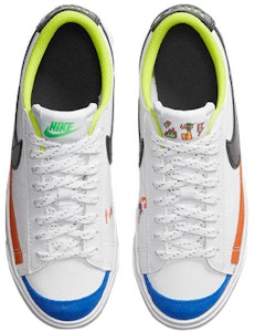 (JR) Nike Blazer Low '77 GS 'Putih Pelbagai Warna' DV1747-101 Shop (JR) Nike Blazer Low '77 GS 'Putih Pelbagai Warna' DV1747-101