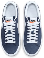 (JR) Nike Blazer Low '77 Suede GS 'Navy Tengah' DH9809-400 Shop (JR) Nike Blazer Low '77 Suede GS 'Navy Tengah' DH9809-400