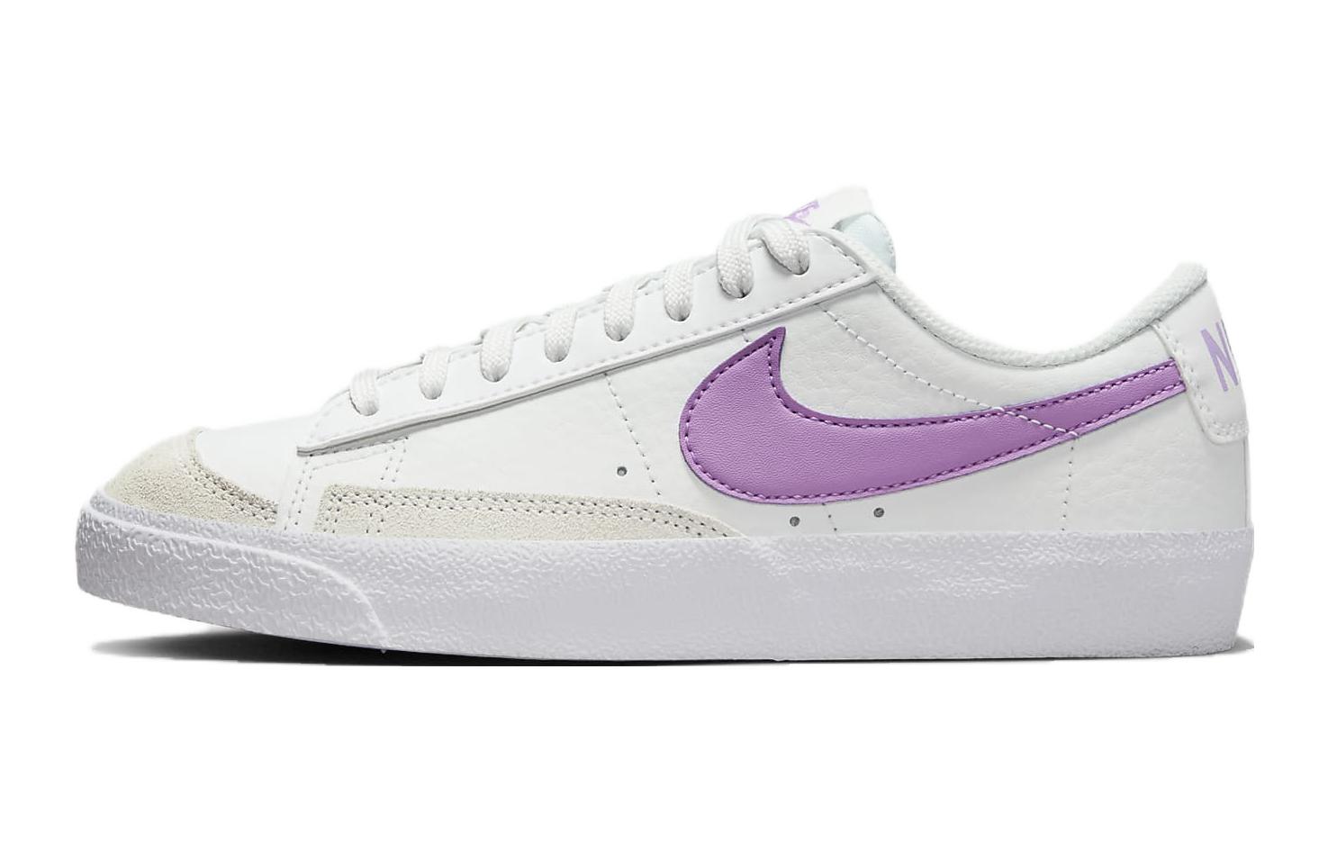 (Youth) Nike Blazer Low '77 Vintage GS 'White Rush Fuchsia' DA4074-119