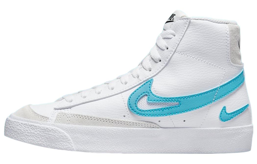 Buy (JR) Nike Blazer Mid '77 'Aqua' Lelaki/Wanita Sneakers FN7790-100