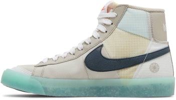 (JR) Nike Blazer Mid '77 GS 'Move To Zero - Cream' Sneakers Remaja Krim DO2699-200 Lookbook (JR) Nike Blazer Mid '77 GS 'Move To Zero - Cream' Sneakers Remaja Krim DO2699-200