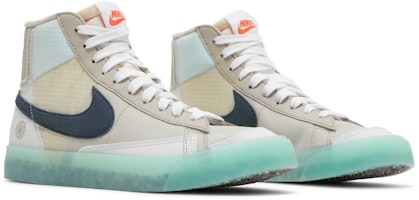 (JR) Nike Blazer Mid '77 GS 'Move To Zero - Cream' Sneakers Remaja Krim DO2699-200 Cheap (JR) Nike Blazer Mid '77 GS 'Move To Zero - Cream' Sneakers Remaja Krim DO2699-200