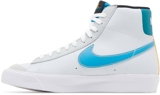 耐吉 Blazer Mid 77 休閒 耐磨 中幫 板鞋 GS 灰藍 Lookbook 耐吉 Blazer Mid 77 休閒 耐磨 中幫 板鞋 GS 灰藍