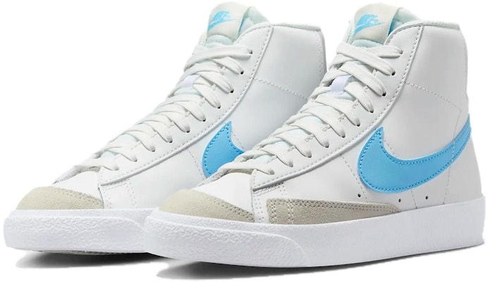 (JR) Nike Blazer Mid '77 GS 'Blanco Summit Azul Acuario' DA4086-114 Lookbook (JR) Nike Blazer Mid '77 GS 'Blanco Summit Azul Acuario' DA4086-114