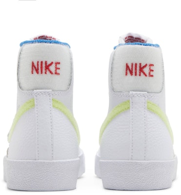 耐吉Blazer Mid ‘77 (GS) 中帮休閒板鞋 白黃色 Details for 耐吉Blazer Mid ‘77 (GS) 中帮休閒板鞋 白黃色