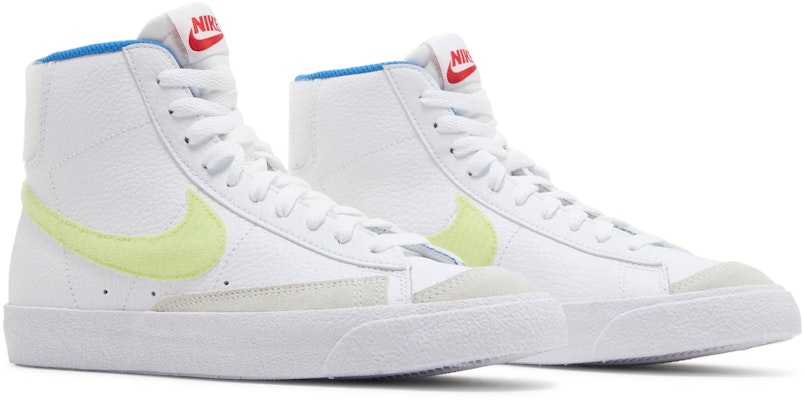 耐吉Blazer Mid ‘77 (GS) 中帮休閒板鞋 白黃色 Cheap 耐吉Blazer Mid ‘77 (GS) 中帮休閒板鞋 白黃色
