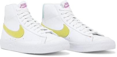(JR) Nike Blazer Mid '77 GS 白色荧光黄 DH4112-100 Cheap (JR) Nike Blazer Mid '77 GS 白色荧光黄 DH4112-100