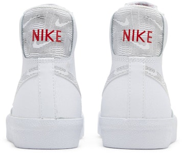 (JR) ナイキ ブレーザー MID '77 GS 白ロゴプリント DJ4624-100 Details for (JR) ナイキ ブレーザー MID '77 GS 白ロゴプリント DJ4624-100