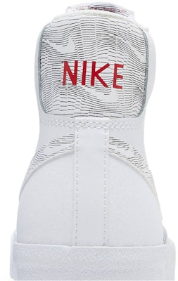 (Youth) Nike Blazer Mid '77 GS 'White Logo Print' DJ4624-100 Sizing (Youth) Nike Blazer Mid '77 GS 'White Logo Print' DJ4624-100