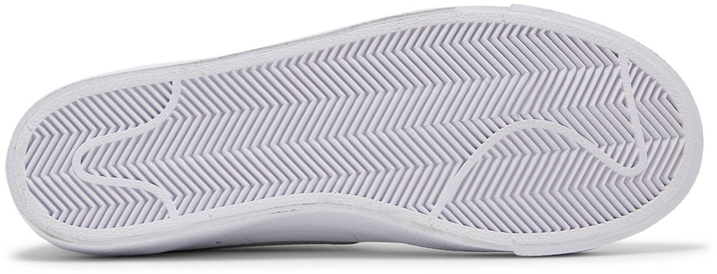 (JR) Nike Blazer Mid '77 GS 'Putih Perak Metalik' DA4086-101 Shop (JR) Nike Blazer Mid '77 GS 'Putih Perak Metalik' DA4086-101