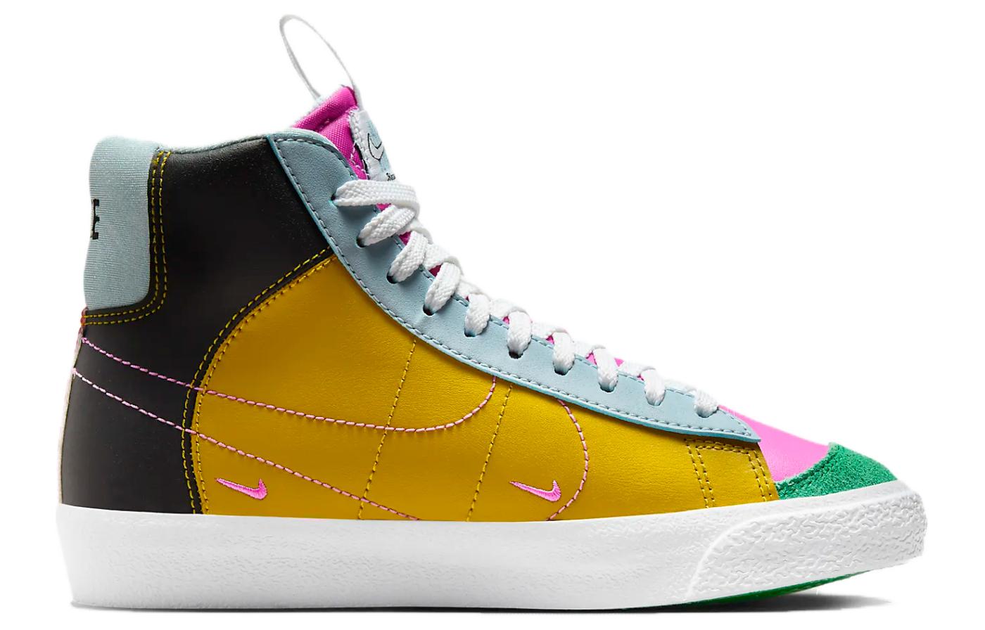 Order (JR) Nike Blazer Mid '77 SE GS 'Just Do It - Negro Bronce' FJ2952-001