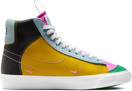 (JR) Nike Blazer Mid '77 SE GS 'Just Do It - Hitam Bronzine' FJ2952-001 Order (JR) Nike Blazer Mid '77 SE GS 'Just Do It - Hitam Bronzine' FJ2952-001