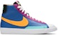 (Youth) Nike Blazer Mid 'Aurora Purple Orange' CZ9441-400
