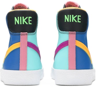 Nike Blazer Mid 多色調 中筒 板鞋 GS 彩色 Details for Nike Blazer Mid 多色調 中筒 板鞋 GS 彩色