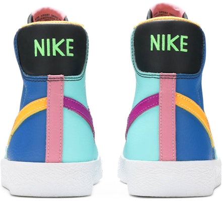 (Youth) Nike Blazer Mid 'Aurora Purple Orange' CZ9441-400 Details for (Youth) Nike Blazer Mid 'Aurora Purple Orange' CZ9441-400