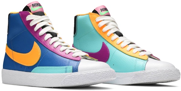 Nike Blazer Mid 多色調 中筒 板鞋 GS 彩色 Cheap Nike Blazer Mid 多色調 中筒 板鞋 GS 彩色