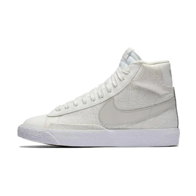 (Youth) Nike Blazer Mid SE 'White Light Bone Pattern'