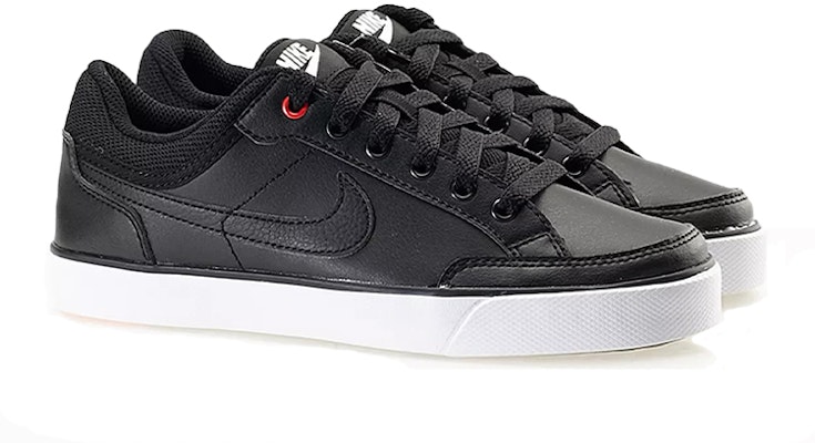 (JR) 나이키 카프리 3 가죽 '블랙 화이트' (Nike Capri 3 Leather 'Black White') 579947-014 Lookbook (JR) 나이키 카프리 3 가죽 '블랙 화이트' (Nike Capri 3 Leather 'Black White') 579947-014