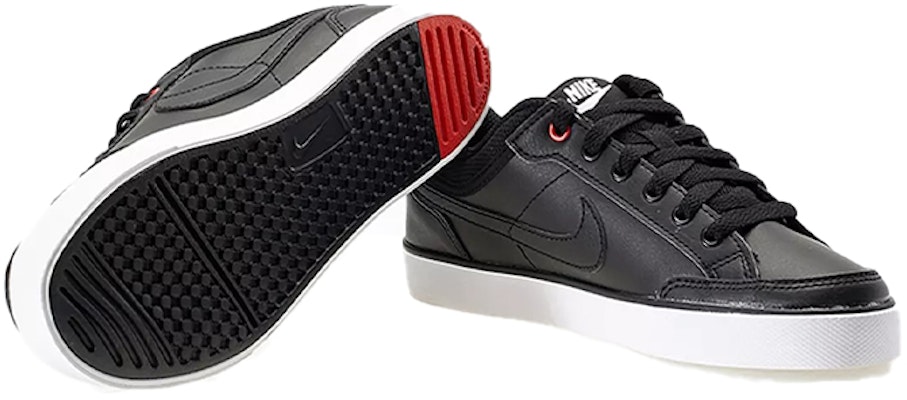 (JR) 나이키 카프리 3 가죽 '블랙 화이트' (Nike Capri 3 Leather 'Black White') 579947-014 Purchase (JR) 나이키 카프리 3 가죽 '블랙 화이트' (Nike Capri 3 Leather 'Black White') 579947-014