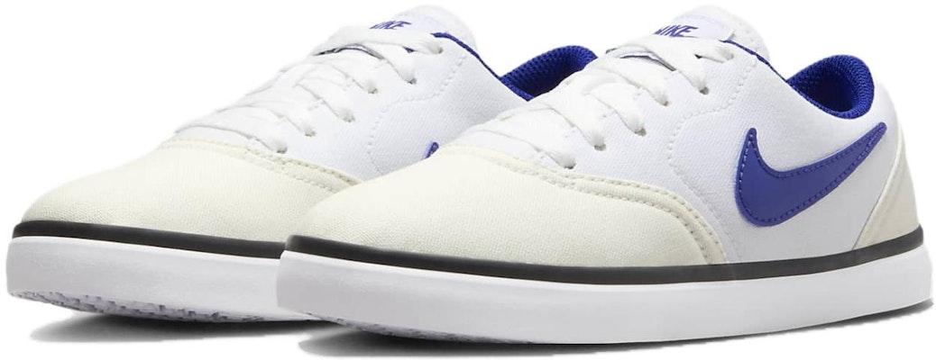 (JR) Nike Check Canvas SB 'Blanco Summit Azul Real' 905373-102 Lookbook (JR) Nike Check Canvas SB 'Blanco Summit Azul Real' 905373-102