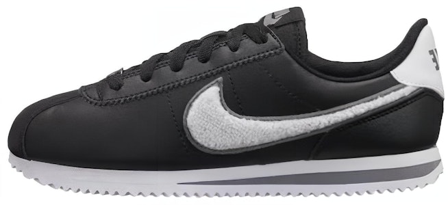 (JR) ナイキ コルテッツ ベーシック レザー SE (シェニールスウッシュ ブラック) AA3496-002 Buy (JR) ナイキ コルテッツ ベーシック レザー SE (シェニールスウッシュ ブラック) AA3496-002