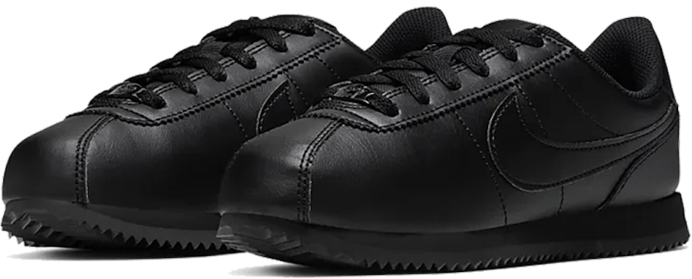 (JR) 耐克 Cortez 基础款 SL '全黑' 904764-004 Lookbook (JR) 耐克 Cortez 基础款 SL '全黑' 904764-004