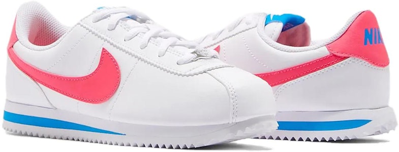 (JR) 나이키 코르테즈 베이직 SL '화이트 하이퍼 핑크' 904764-107 Order (JR) 나이키 코르테즈 베이직 SL '화이트 하이퍼 핑크' 904764-107