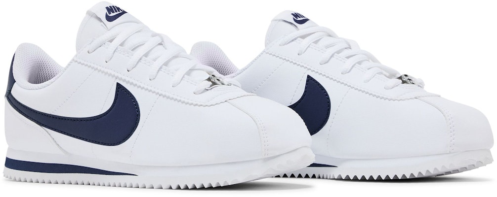 (JR) Nike Cortez Basic SL 'Putih Indigo Netral' 904764-106 Cheap (JR) Nike Cortez Basic SL 'Putih Indigo Netral' 904764-106
