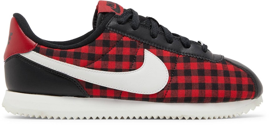 (JR) Nike Cortez Basic TXT SE 'Plaid' Kotak-kotak AA3498-003 Buy (JR) Nike Cortez Basic TXT SE 'Plaid' Kotak-kotak AA3498-003