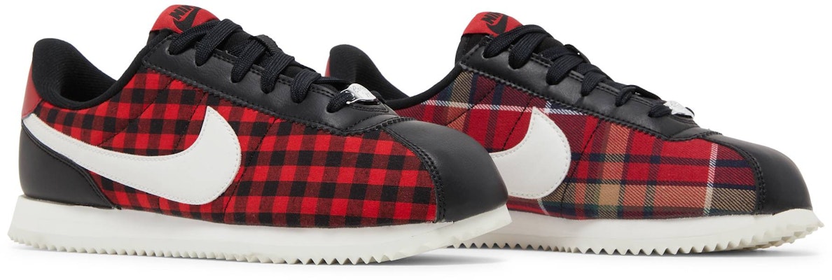 (JR) Nike Cortez Basic TXT SE 'Plaid' Kotak-kotak AA3498-003 Cheap (JR) Nike Cortez Basic TXT SE 'Plaid' Kotak-kotak AA3498-003
