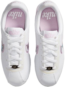 耐吉 Cortez Basic SL SE 花卉 運動 低筒 跑步鞋 GS 粉白 Shop 耐吉 Cortez Basic SL SE 花卉 運動 低筒 跑步鞋 GS 粉白