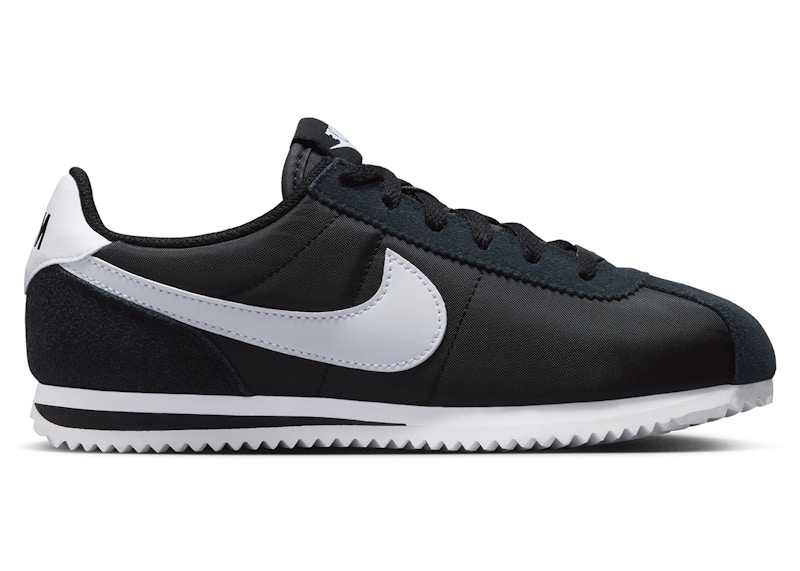 (Youth) Nike Cortez Textile Black White IH7654-002