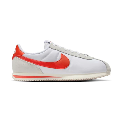 (Youth) Nike Cortez Textile White Sail Picante Red