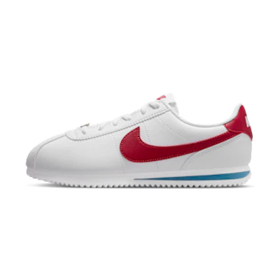 (Youth) Nike Cortez White/Varsity Blue/Varsity Red