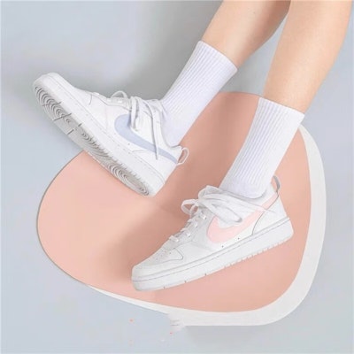 (JR) Nike Court Borough Low 2 'Arctic Punch' Wanita. DD3023-100 2