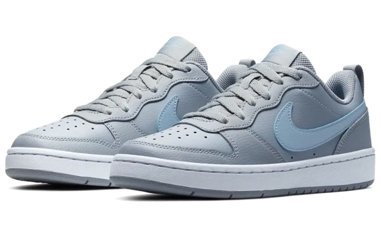 Lookbook (JR) Nike Court Borough Low 2 ''Grijs Blauw'' CK0593-001
