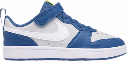 (Youth) Nike Court Borough Low 2 'Grey Fog Mystic Navy' BQ5451-016 (Youth) Nike Court Borough Low 2 'Grey Fog Mystic Navy' BQ5451-016